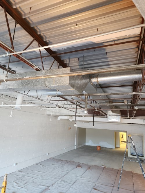 Commercial Ceiling Restoration in La Crosse, Wisconsin